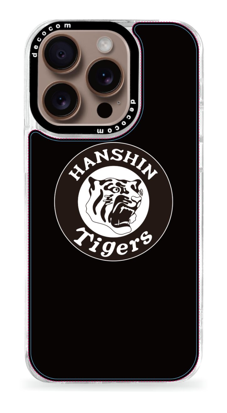 鮮烈イエロー クラシック丸虎エンブレム Tigersロゴ 阪神タイガーススマホケース