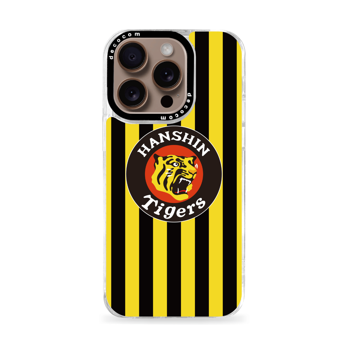 伝統の縦縞 丸虎エンブレム 球団カラー象徴 阪神タイガーススマホケース
